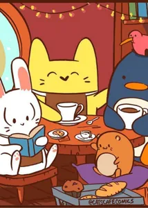 Кошачье кафе